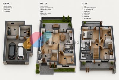 Vilă premium în Feleacu | 243 mp utili | Garaj dublu | 500 mp teren - 5