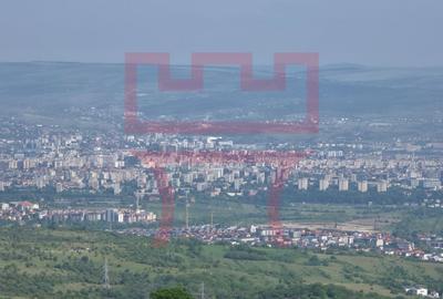 Teren Feleacu   2.800mp parcelabil 4 unitati utilitati asfalt panorama - 8