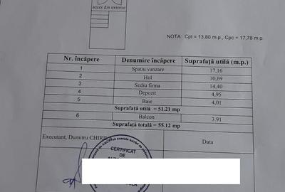 Apartament cu 2 camere decomandat în Central