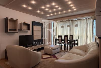 Apartament cu 3 camere decomandat, mobilat în Nufărul