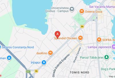 Apartament cu 2 camere semidecomandat, mobilat în Tomis Nord