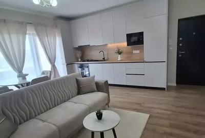 Apartament cu 2 camere semidecomandat, mobilat în Baciu