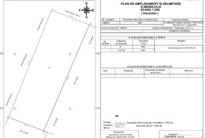Teren intravilan 600 mp , front stradal 42m/14 m - 3