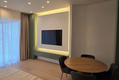 Apartament nou 2 camere, etaj superior, complet mobilat lux, cu parcare inclusa - 1