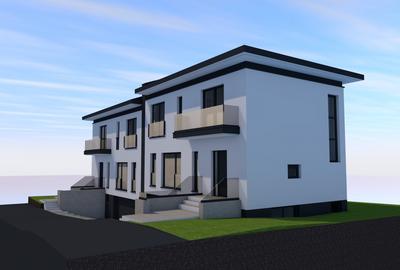 Teren 520 mp cu autorizație de construcție – proiect Duplex D+P+E, Borhanci - 4