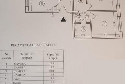Vanzare 4 camere Lujerului-Lacul Morii,81mp, dec, reabilitat, necesita renovare - 2