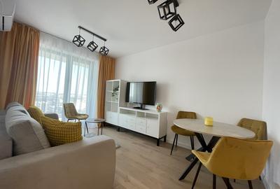 Apartament 2 camere, 55mp, centrala, parcare, metrou, AC,Hils Titanium - 1