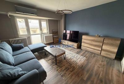 Apartament cu 3 camere decomandat, mobilat în Unirii