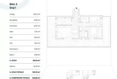 Apartament Lux 3 Camere Barbu Vacarescu IMetrou 5 min|Promenada Mall - 10