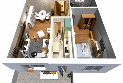 Apartament 2 camere zona C5 in BLOC NOU - 9