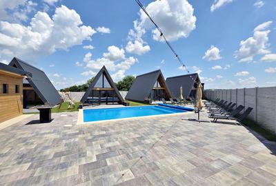AFACERE LA CHEIE | Complex Turistic Premium A-Frame + Piscină | Snagov - 8