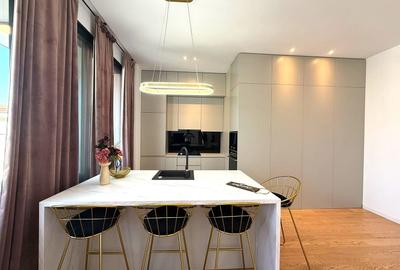 Apartament cu 4 camere, mobilat în Herăstrău