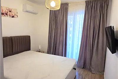 Apartament cu 2 camere semidecomandat, mobilat în Pipera