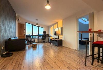 Apartament cu 2 camere semidecomandat, mobilat în Brâncoveanu