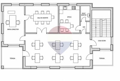 Spatiu birouri 110 mp de inchiriat Zorilor Comision 0% - 8