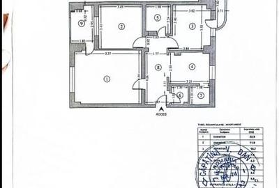 Apartament 3 camere decomandat, Bld. Mircea Voda, centrala termica, 2 balcoane - 14