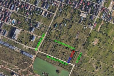 Teren Popesti Leordeni intravilan  1000mp intre strada Scolii si Miraslau - 1
