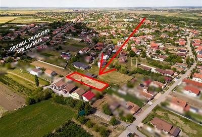 Teren intravilan de 609 mp, în Biharia