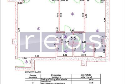 VANZARE APARTAMENT 101MP | 3 CAMERE | MOBILAT-UTILAT LUX | TERASA 26MP - 18