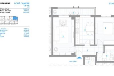 Ap. 2 cam D finisaje premium Bucium-Visan 0% comision,105,402 EUR - 19