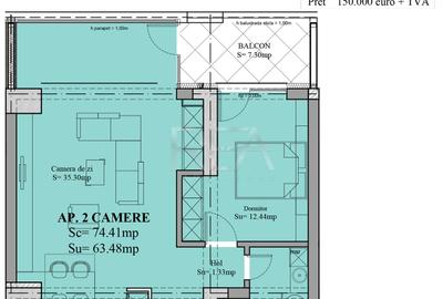 2 camere - Sebastian - Predare in 2027 - 2