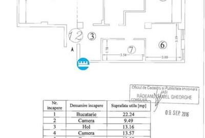 Apartament 4 camere de vanzare Galata - 6