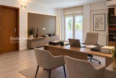 2 Camere  Office + Terasa | Posibilitate Mobiliare | Unirii - Corneliu Coposu - 23