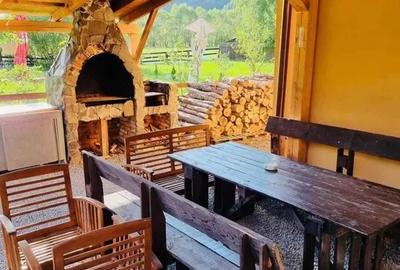 Vand in Cimpul Cetatii casa de vacanta cu 5 camere plus living, mobilat si utila - 4