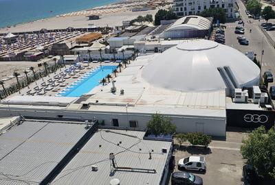 Mamaia zona cluburi , vedere ftontala la mare si ghiol - 4