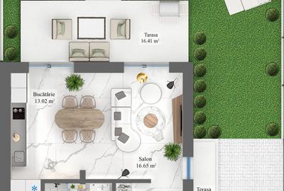 Casa P+1+M 4 camere - Complex Rezidential Nou - Acces rapid la DN1 - 3