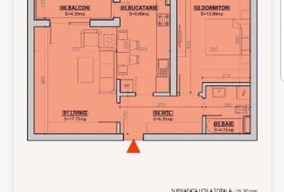Proprietar – Vând apartament 2 camere | 21 Residence | Etaj 9 | Complet mobilat - 2