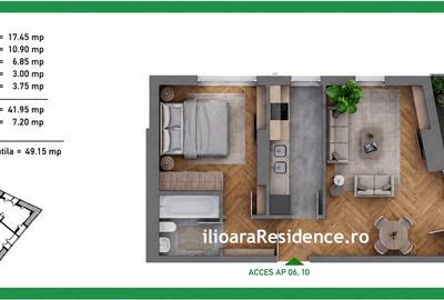 Apartament cu 2 camere decomandat în Nicolae Grigorescu
