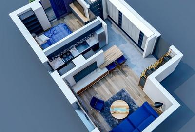 Apartament cu 2 camere în Bucium