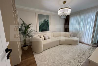 Apartament cu 3 camere decomandat, mobilat în Nufărul