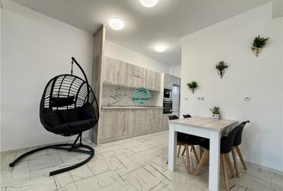 Apartament cu 2 camere de inchiriat, mobilat si utilat, bloc nou, la 1,5 km de U - 3