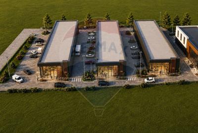 Proiect comercial mixt în Gilău – spații pentru retail și servicii - 1