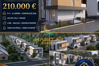 Casă individuală cu 4 camere în Central