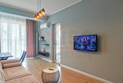Apartament 2 camere, parcare inclusă – închiriere pe 12 luni în Mamaia Sat - 1