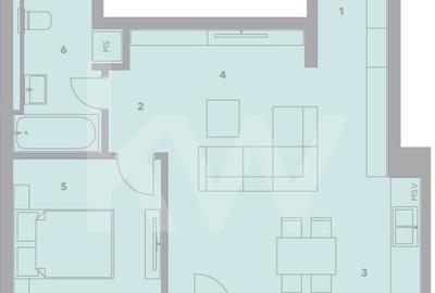 Apartament cartier Turnisor - bloc cu lift - 1
