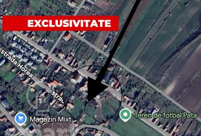 Teren Construcții intravilan de 1483 mp, în Pata