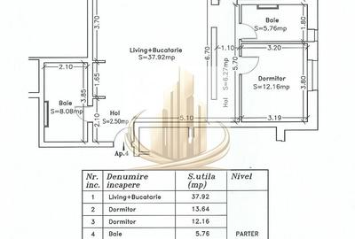 Apartament cu 3 camere decomandat, mobilat în Braytim