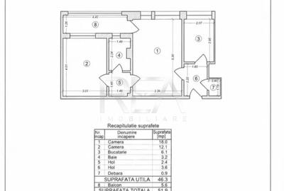 2 Camere Renovat Lujerului - 10