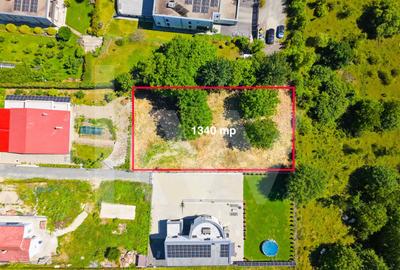 Teren 1340 mp în Cisnădioara – Cu Vedere la Cetatea Medievală și Munții Făgăraș - 1