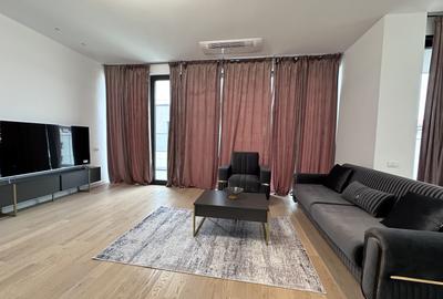 Penthouse de închiriat în WIN Herăstrău | 5 cam | Terasă panoramică | 2 locuri - 7