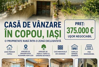 Casă individuală cu 5 camere în Central