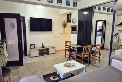 Apartament 2 camere, decomandat, 58 mp, centrala, balcon, metrou, Bucurestii Noi - 3