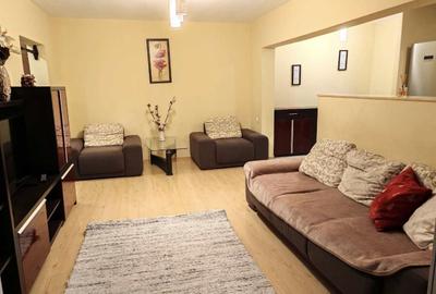 Apartament cu 3 camere decomandat, mobilat în Iancului