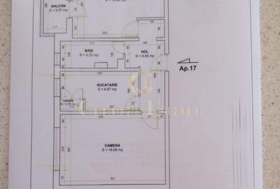 Apartament cu 2 camere în Central