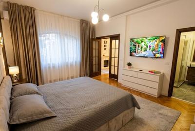 Apartament cu 3 camere semidecomandat, mobilat în Kiseleff