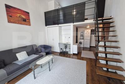 Apartament cu 2 camere semidecomandat, mobilat în Andrei Mureșanu
